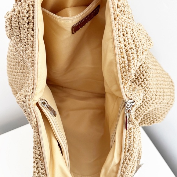 NWT The Sak Life is Better At The Lake Casual Classics Large Crochet Tote - Picture 4 of 6